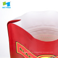 Plastic Flat Bottom Pet Food Bag